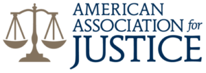 American Association for Justice Logo